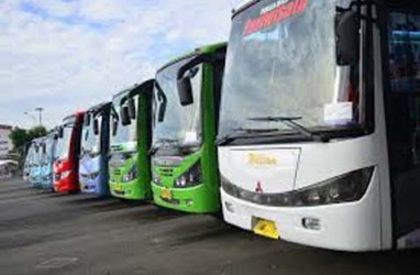 JELAJAH LEBARAN JAWA–BALI 2019 : Jumlah Bus Menuju Jawa Tengah dan Jawa Timur Menurun